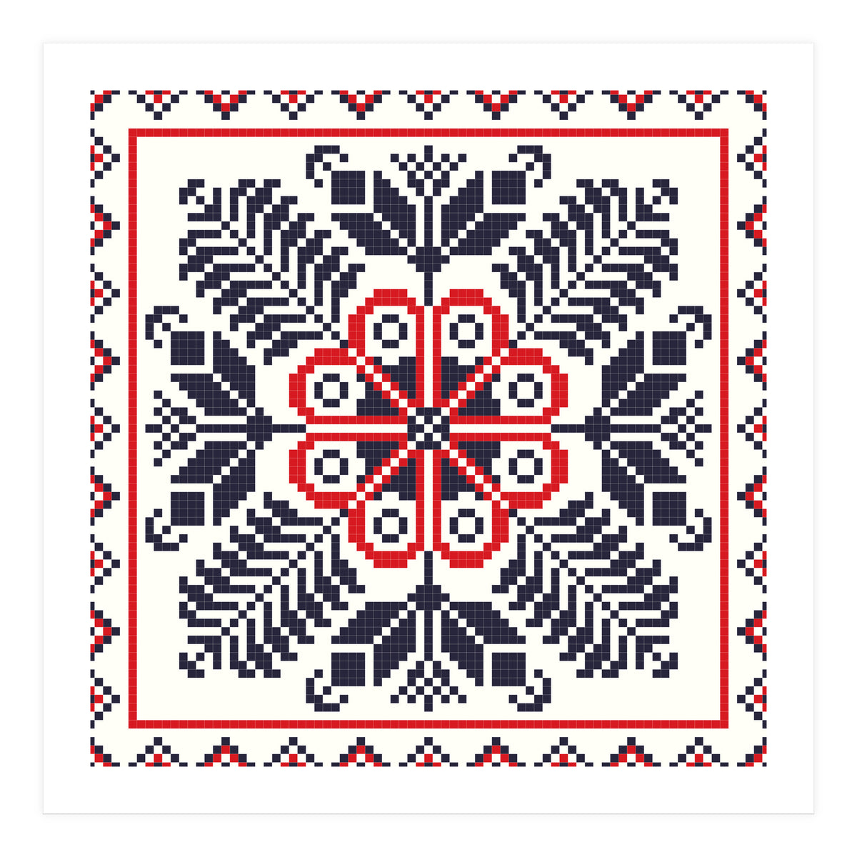 Romanian Traditional Pattern 1 (Print Only)