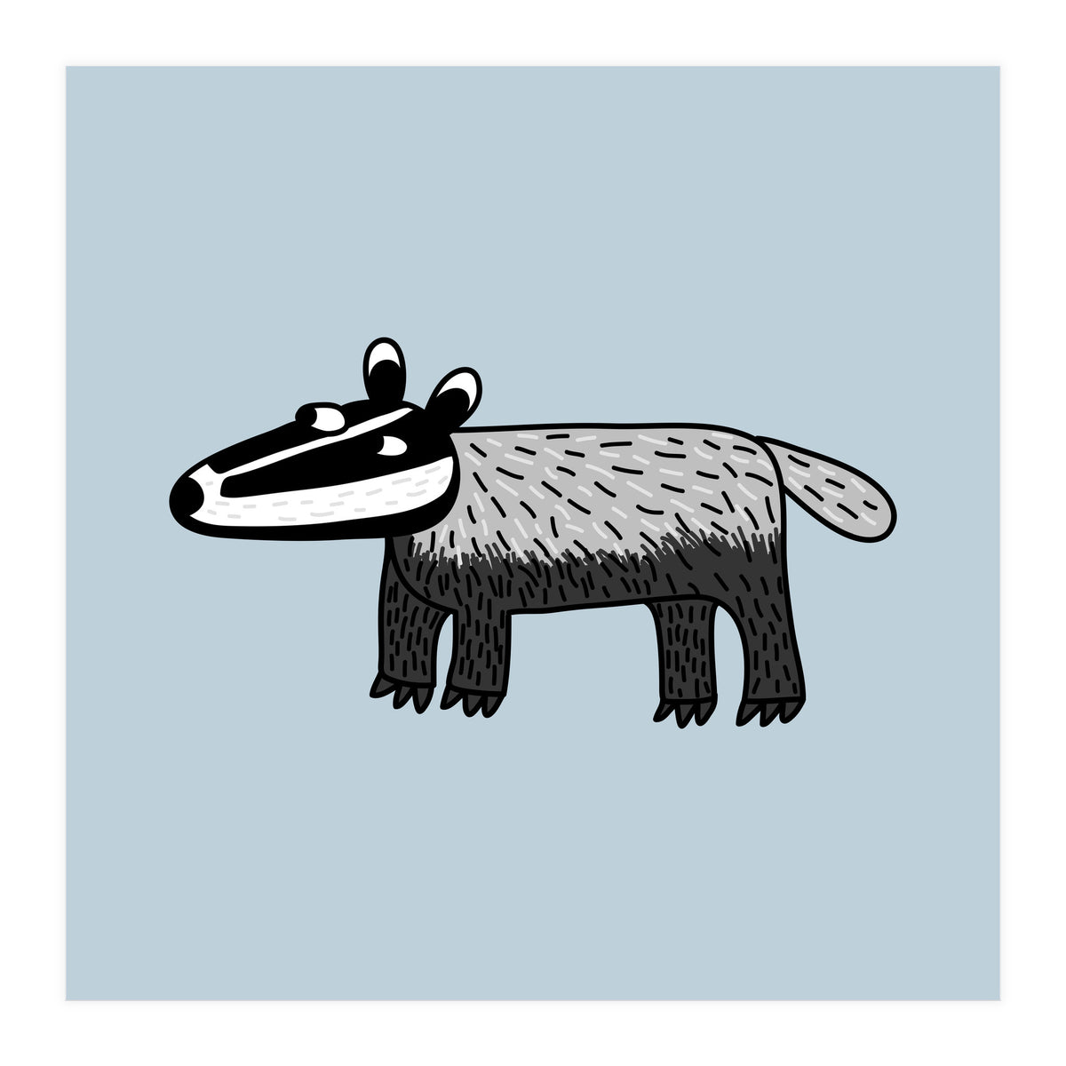 Badger (Print Only)