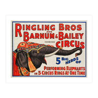 Ringling Bros & Barnum Bailey Circus Advertisement (Print Only)