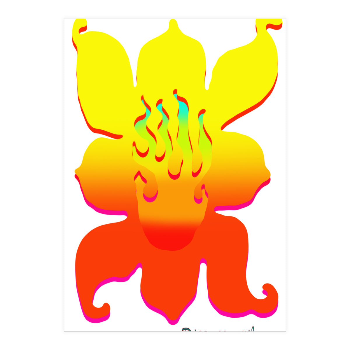 Fuego 111 Copia (Print Only)