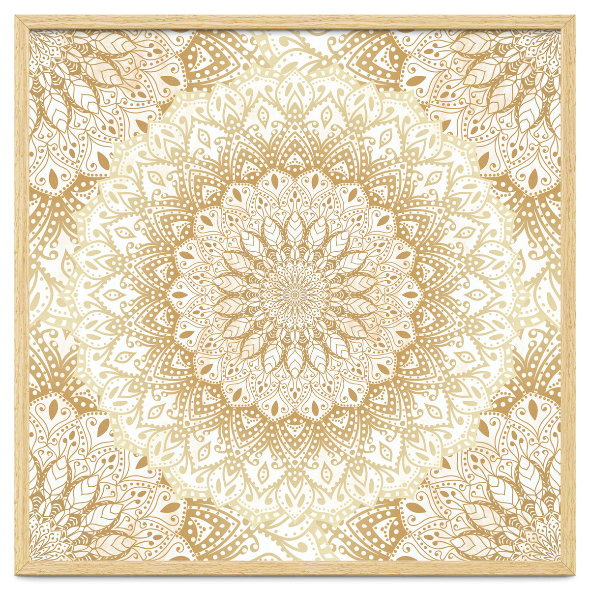 Mandalas For May Gold