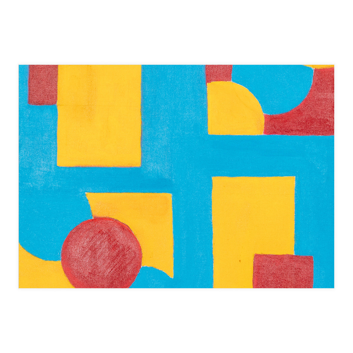 Circles And Squares (Print Only)