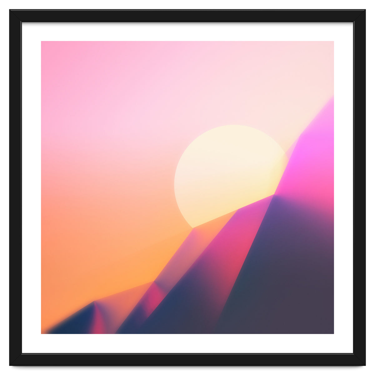 Sun Desert Mountain Sky