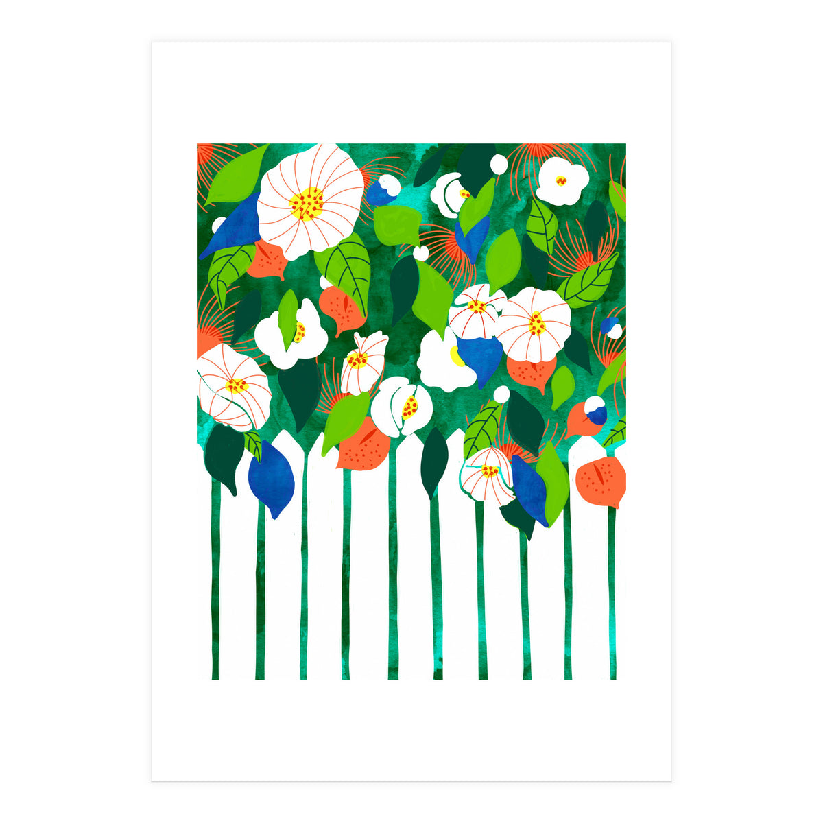 White Picket Fence (Print Only)