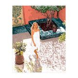 Soaking up the Sun | Bohemian woman Palace Architecture | Buildings Travel Fashion Urban Jungle (Print Only) thumbnail