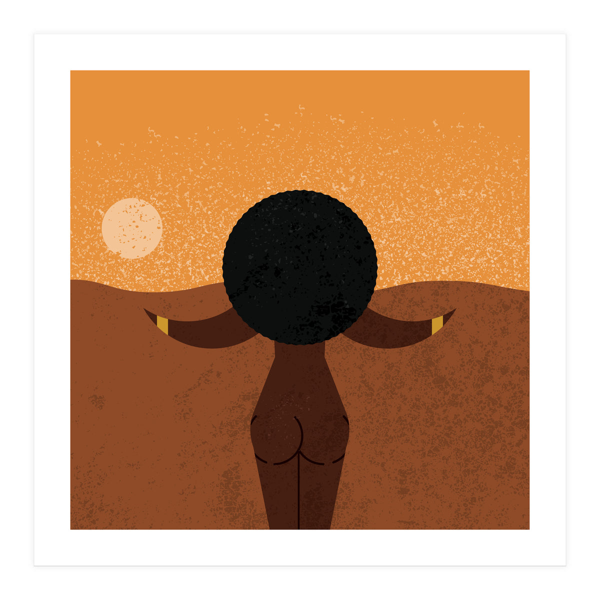 African Woman (Print Only)