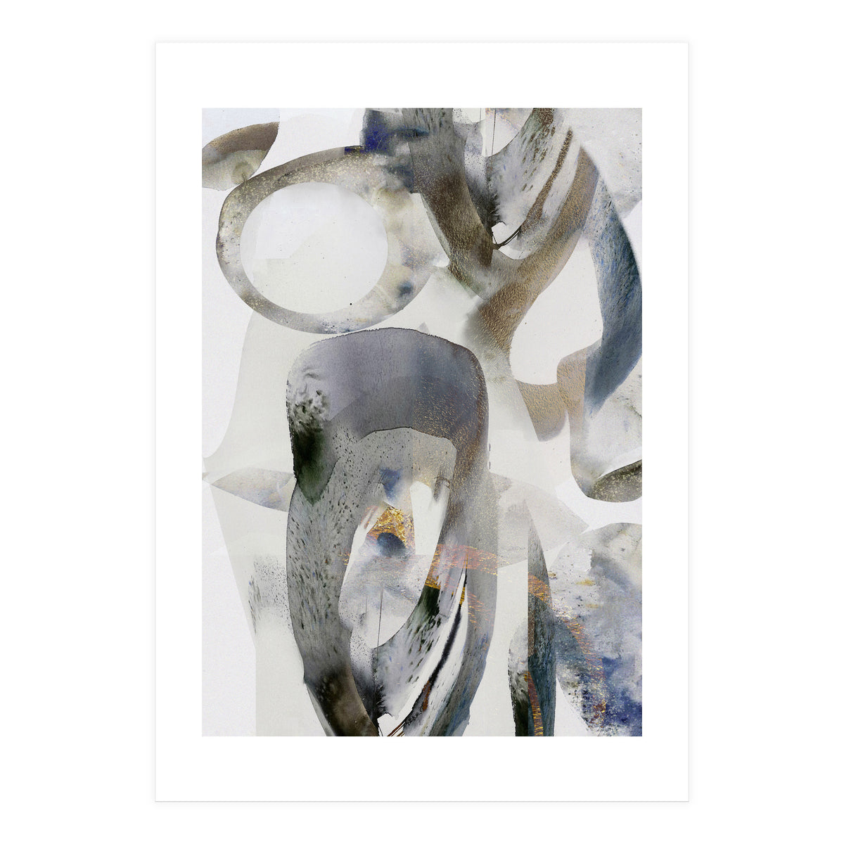 Abstract Aquarell 5 (Print Only)