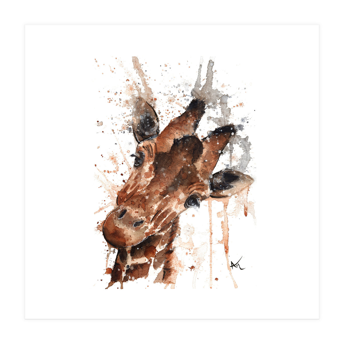 Giraffe- Wildlife Collection (Print Only)