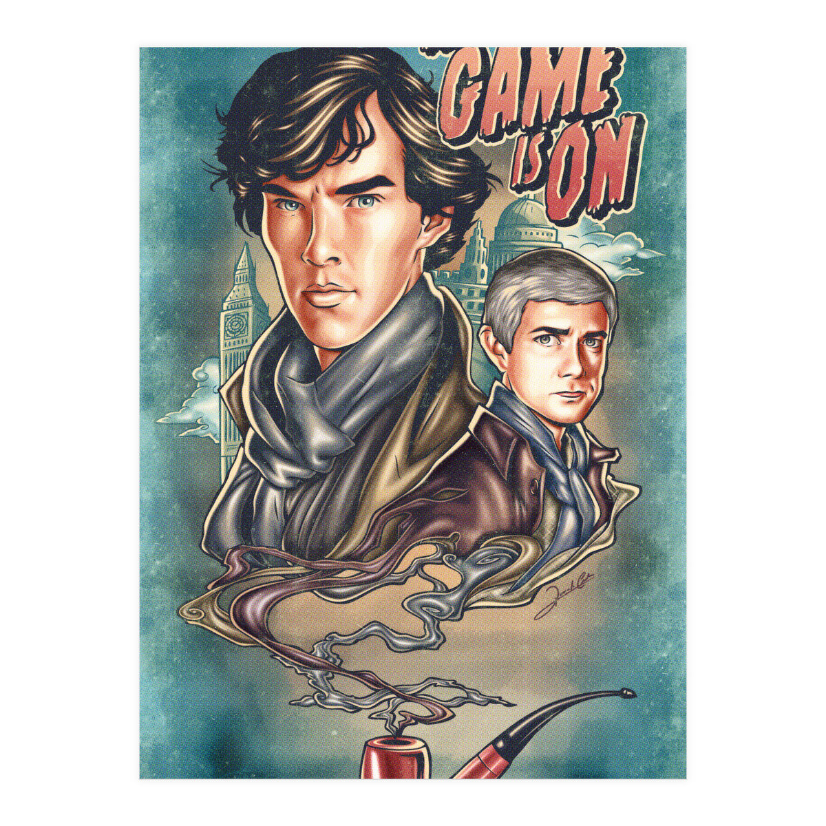 The Game Is On (Print Only)