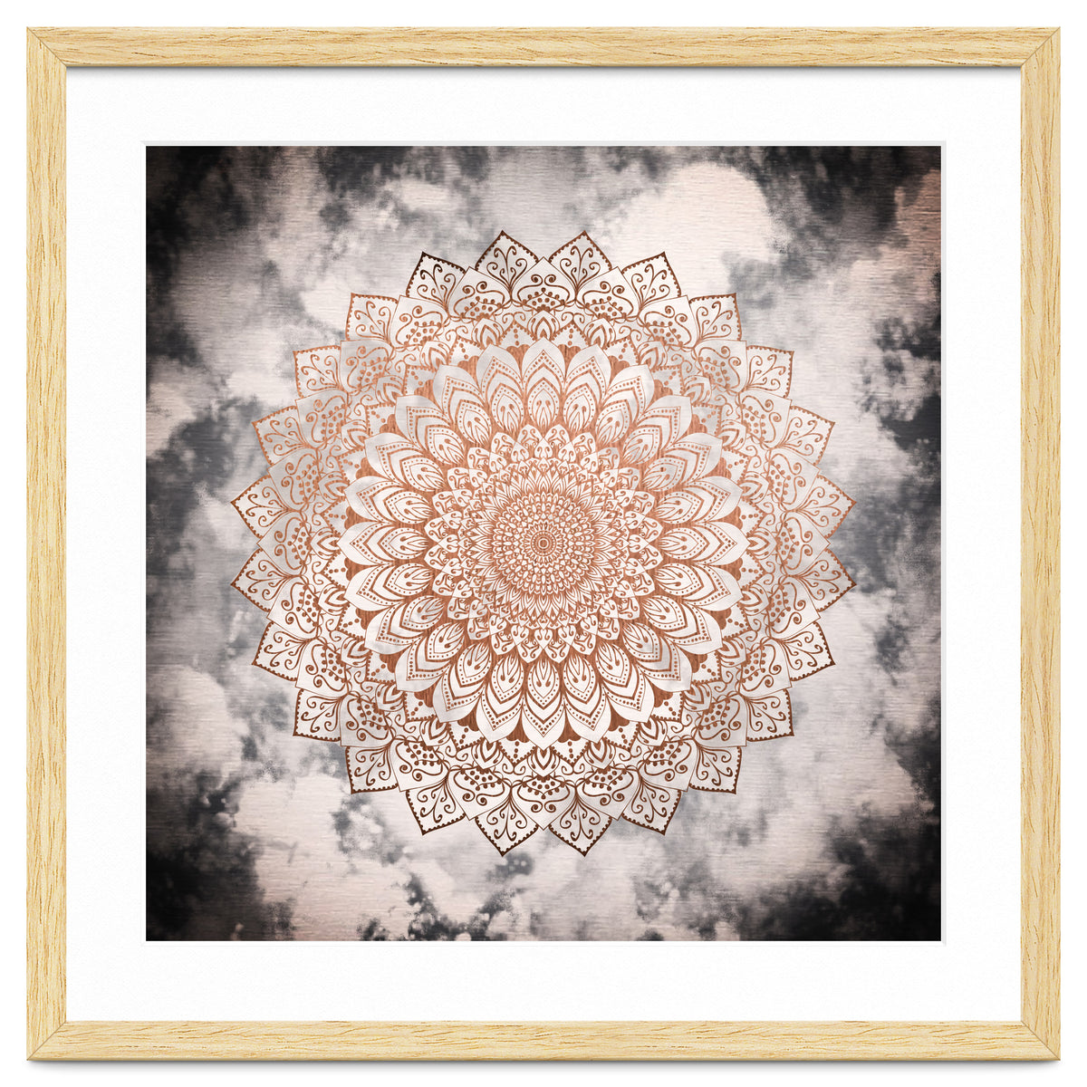 Rose Night Mandala