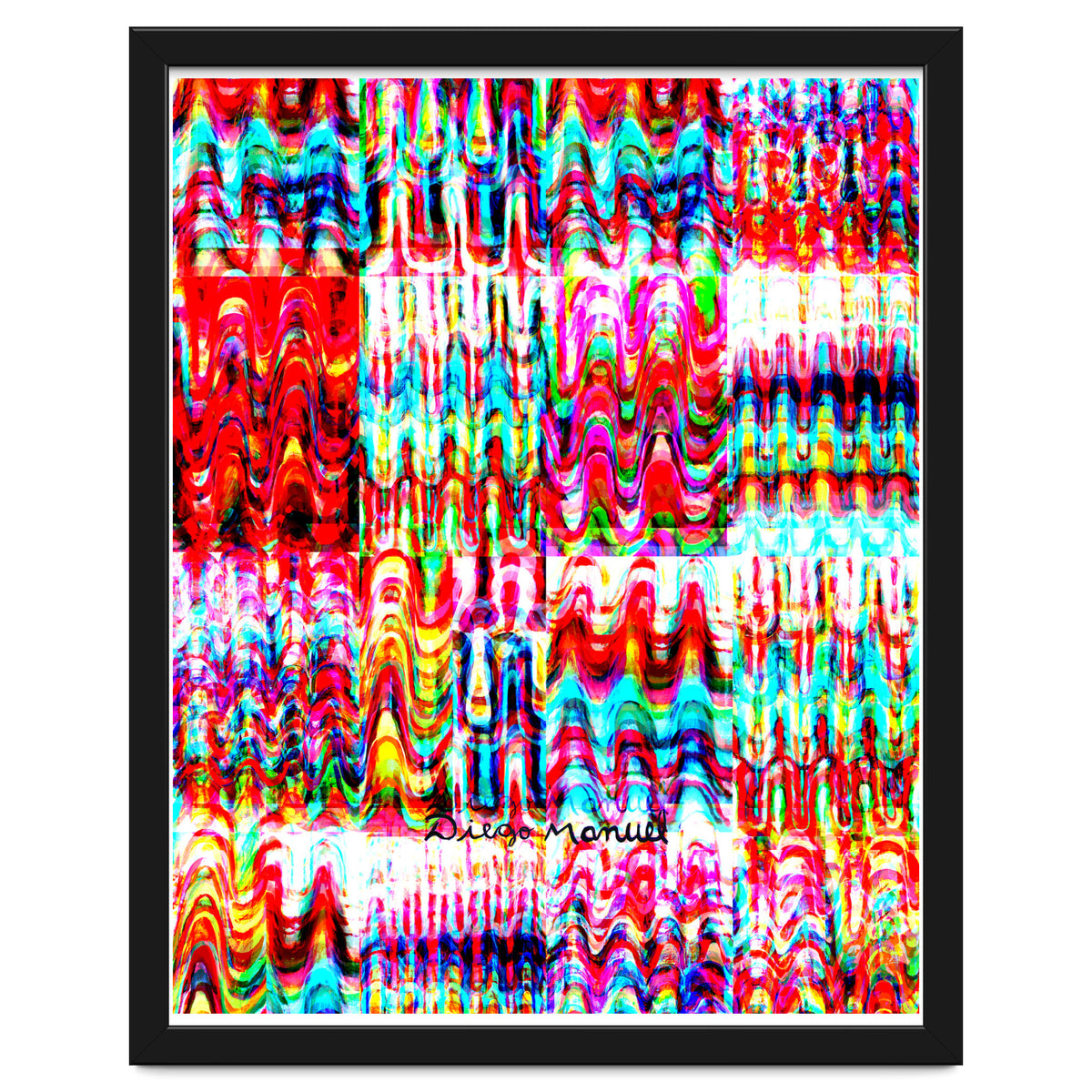 Pop abstract color full