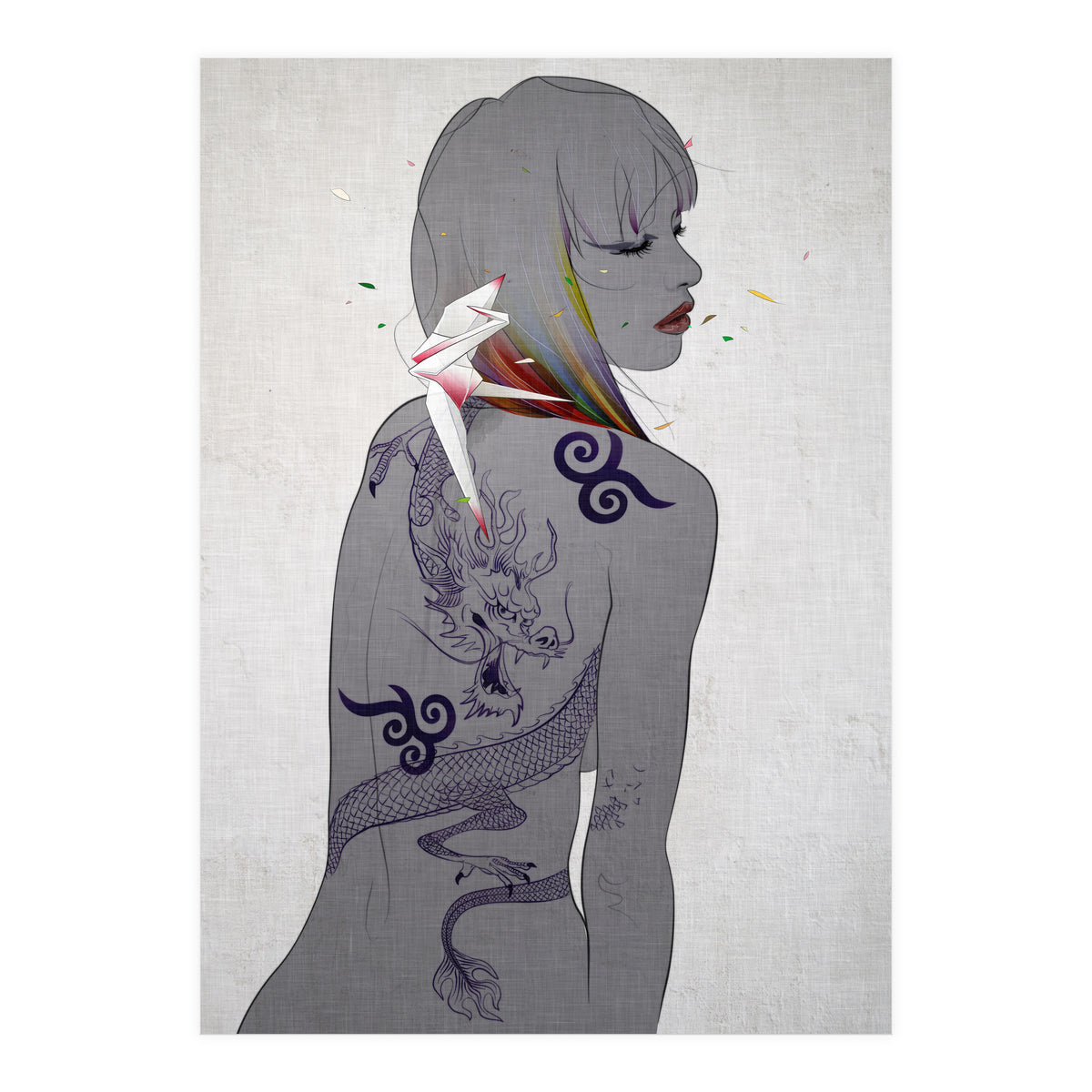 Prayer Of The Dragon Rider Inside (Print Only)