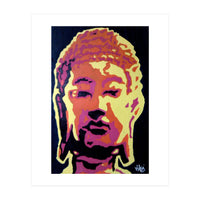 Buddha - Acrylic On Canvas Pop Art  (Print Only)