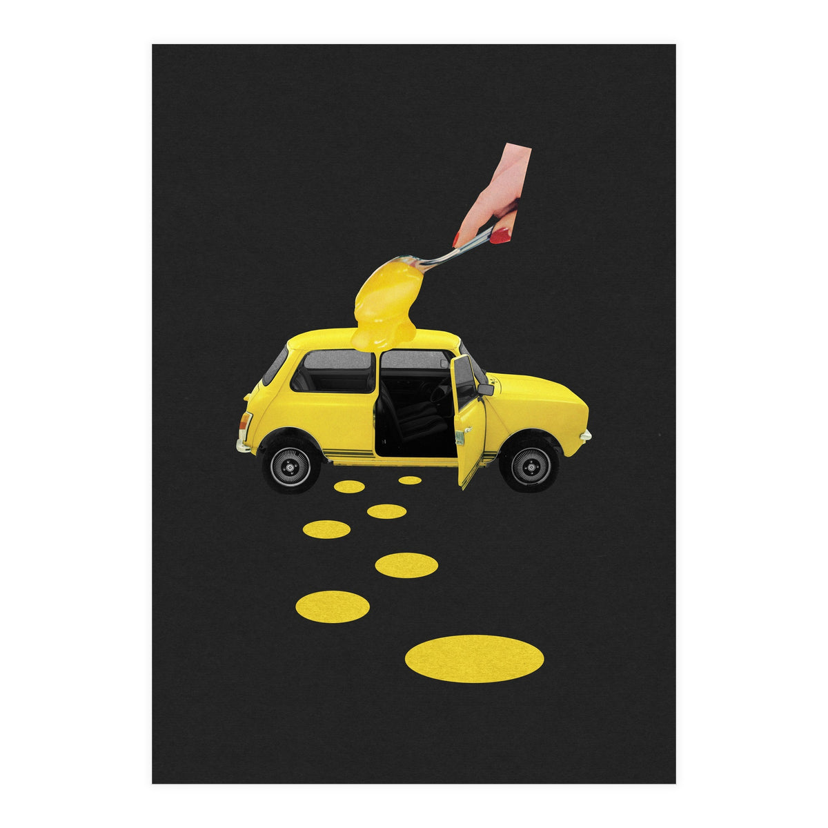 Yellow Car (Print Only)