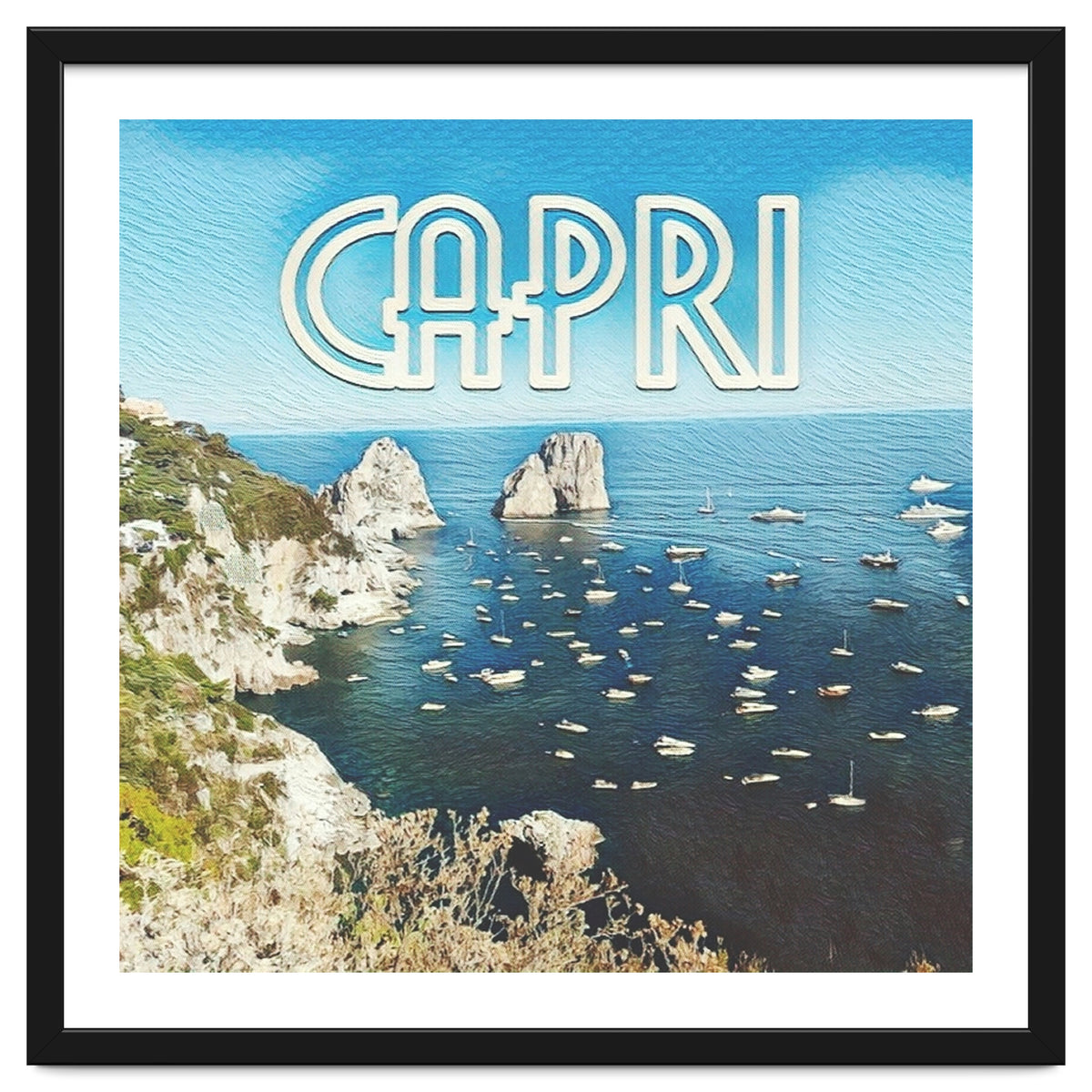 Capri, Italy Vintage Island