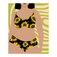 Sunflower Bikini (Print Only)