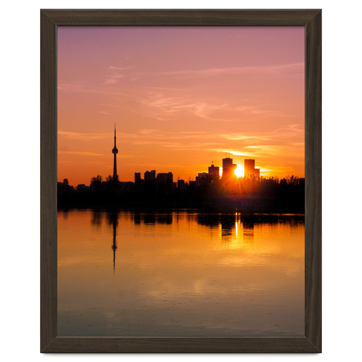 Leslie Street Spit Toronto Canada Sunset