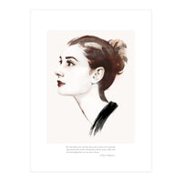 Audrey Hepburn, Quote (Print Only)