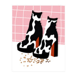Cow Print Disco Shoes (Print Only) thumbnail