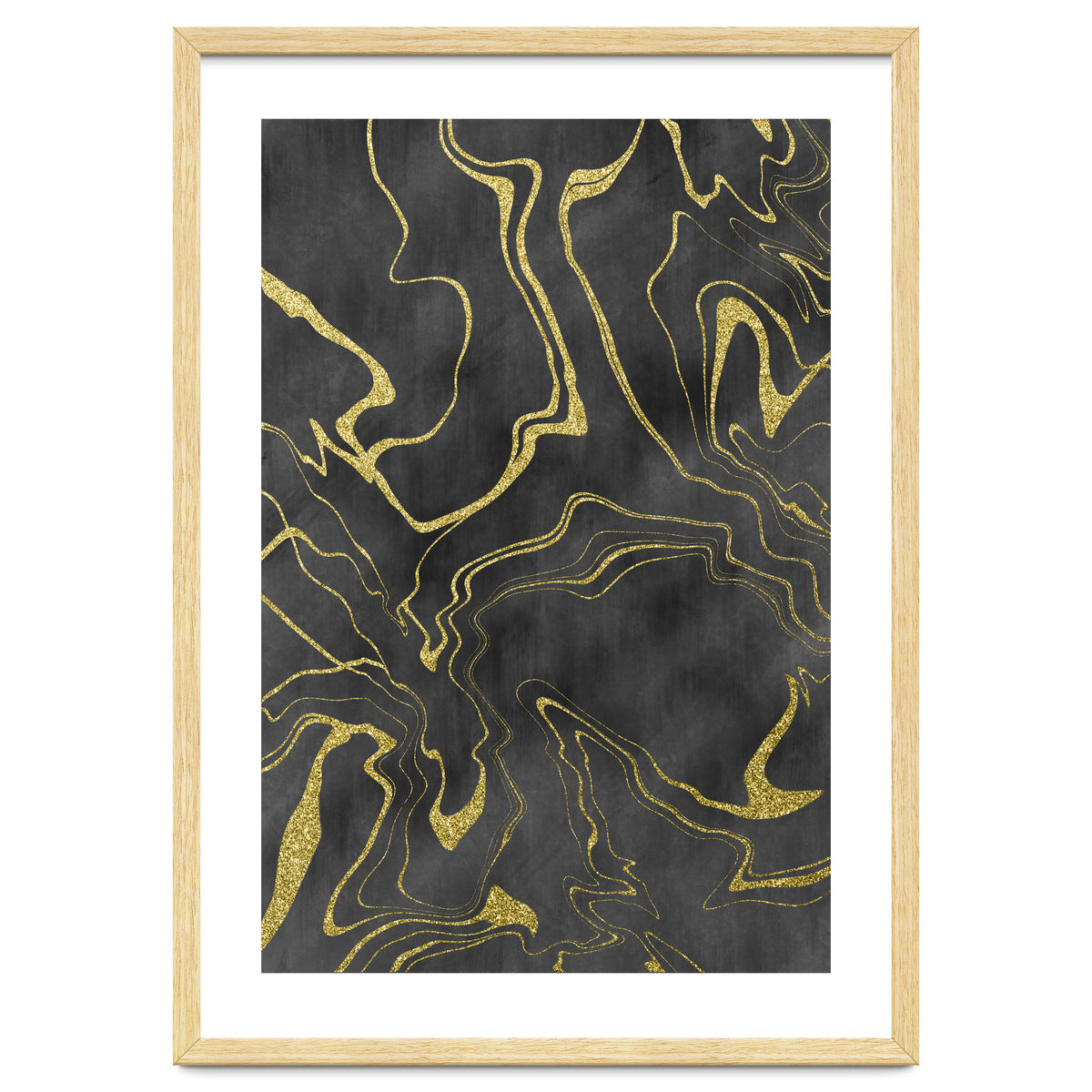 Golden Flows No. 11