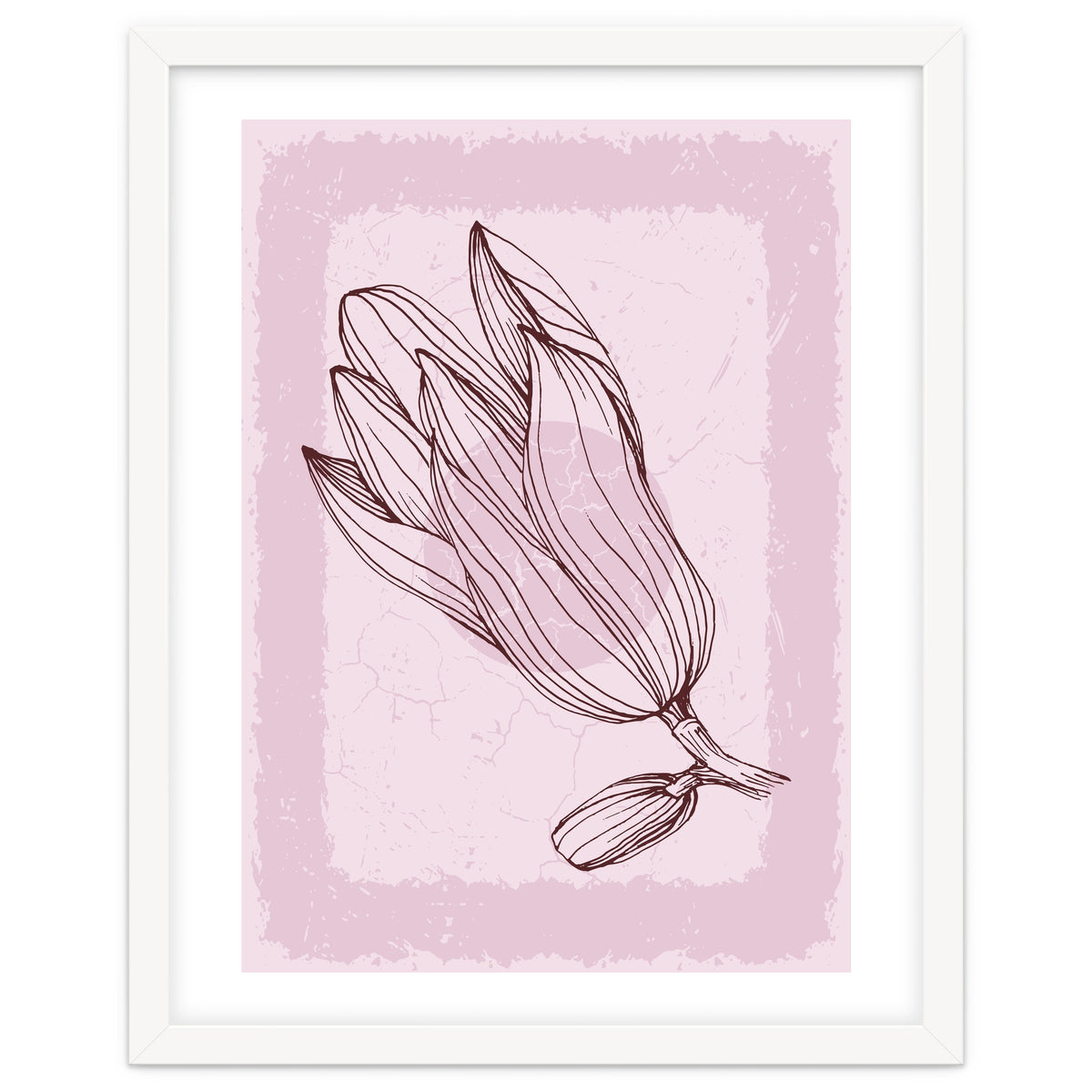 Magnolia - Minimalist Garden Leaves