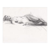 Beautiful erotic drawing of woman (Print Only) thumbnail