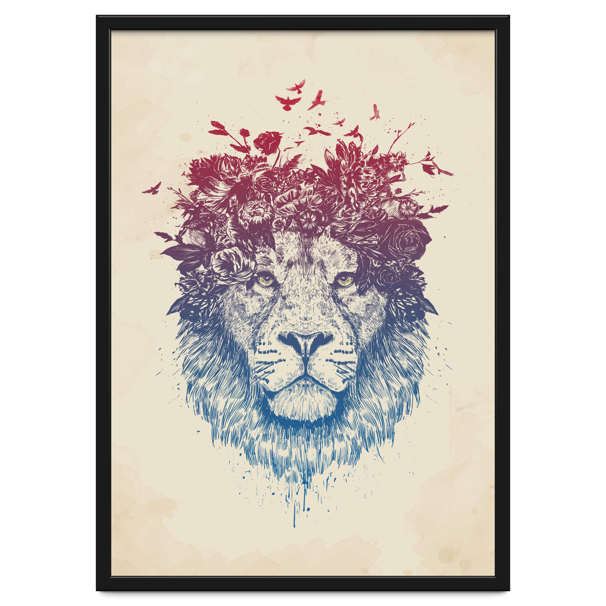 Floral Lion III