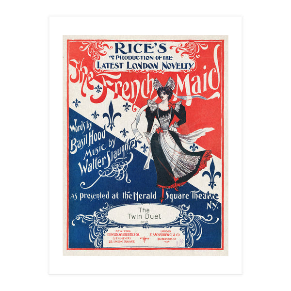 The French Maid - Production Advertisement (Print Only)