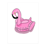Pool Float Flamingo (Print Only) thumbnail
