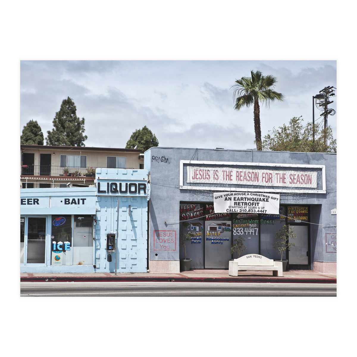 Liquor Store San Pedro (Print Only)