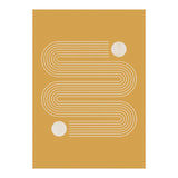 Mid-Century Modern No.20 - Woodblock Print (Print Only) thumbnail