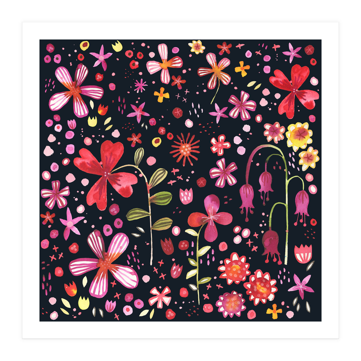 Overgrown Garden Dark (Print Only)