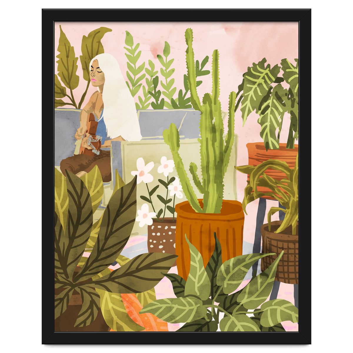 Playing For My Plants