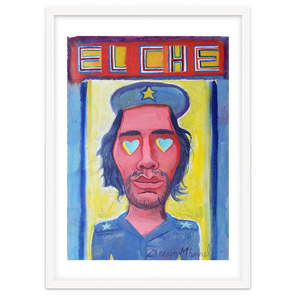 Che Guevara Y Corazones 1