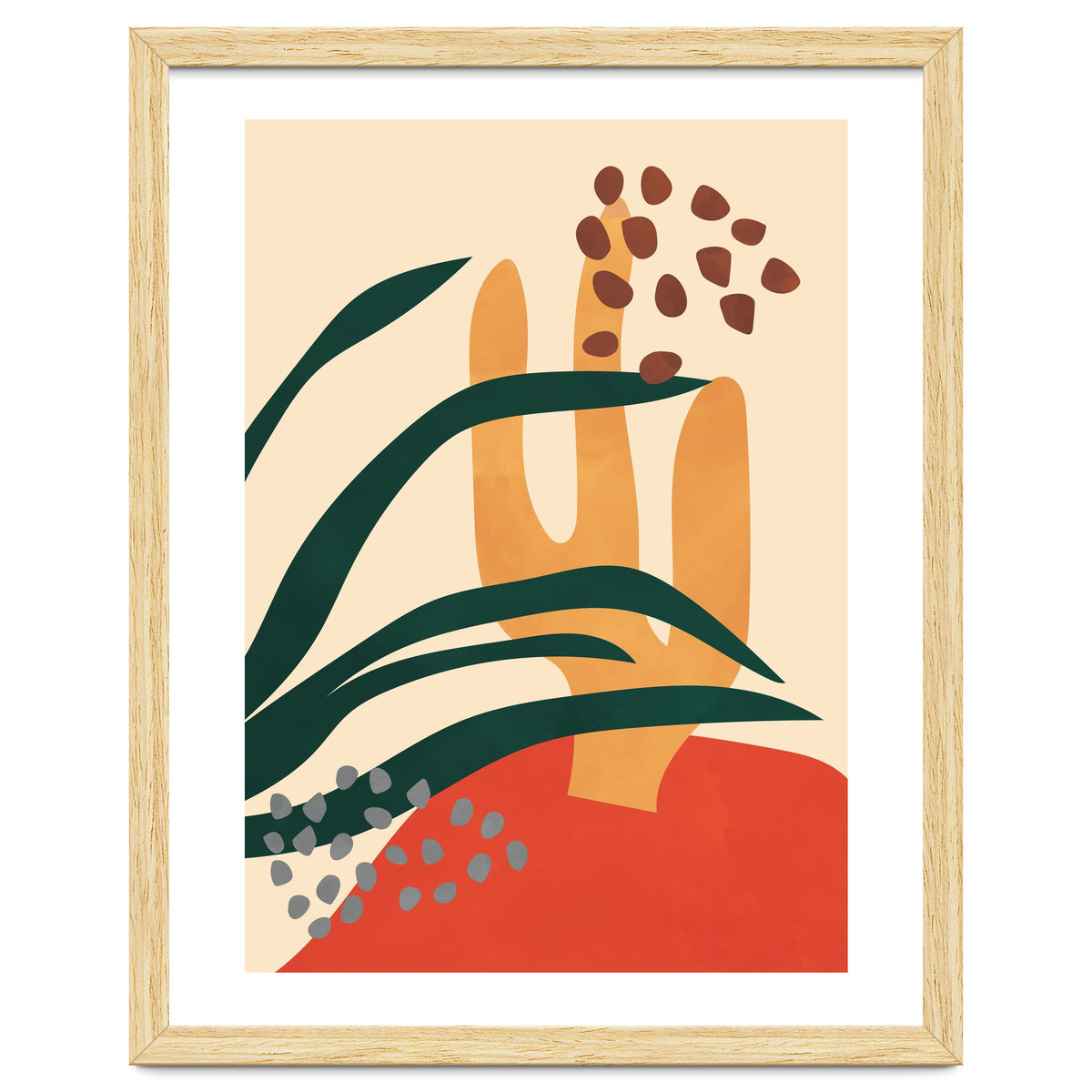 Abstract Scandi Botanical