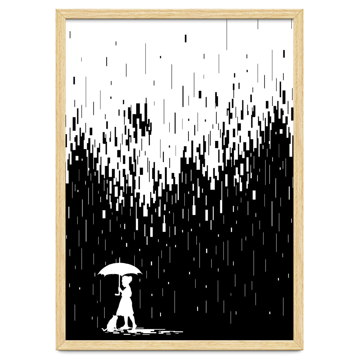 Pixel Rain