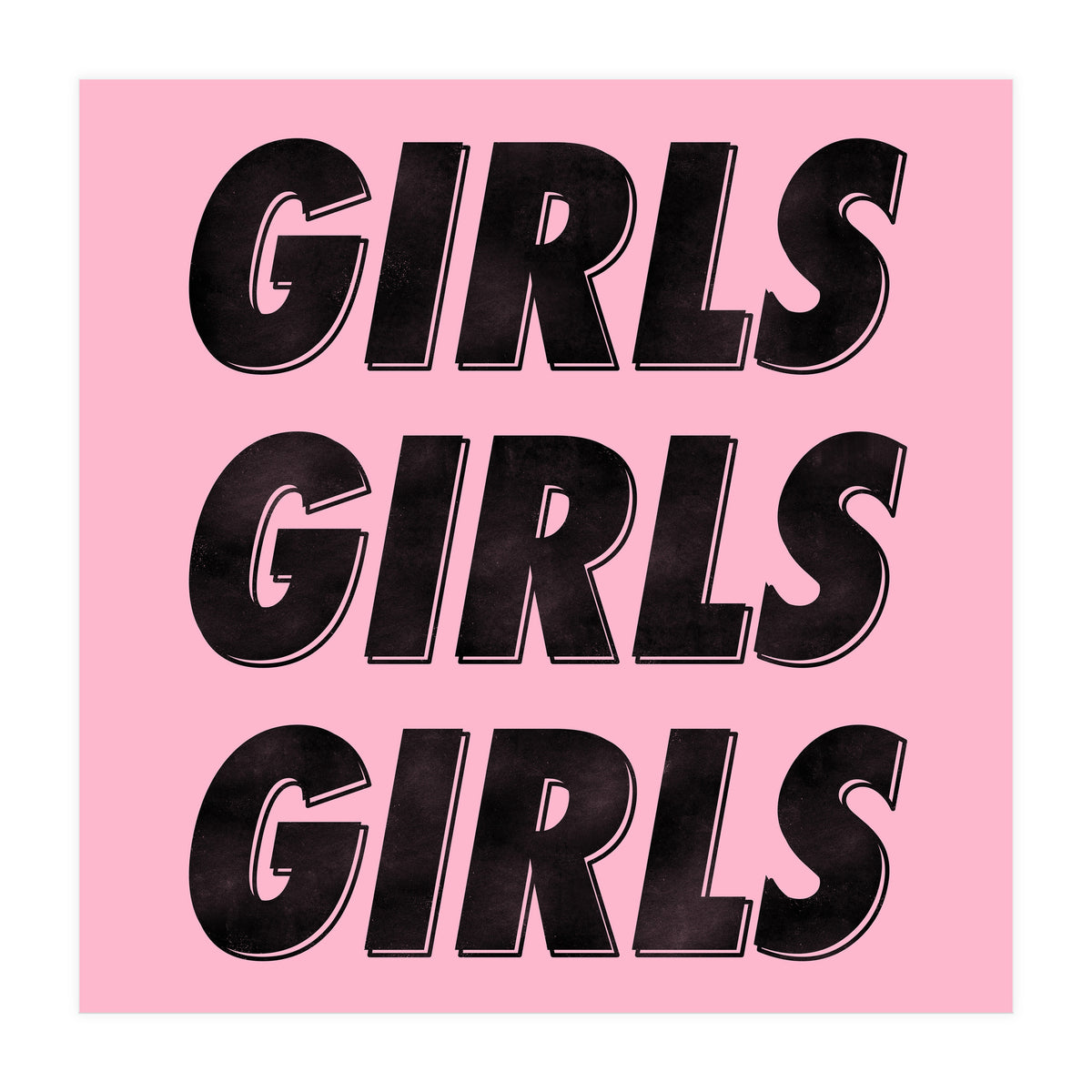 Girls Black and Red (Print Only)