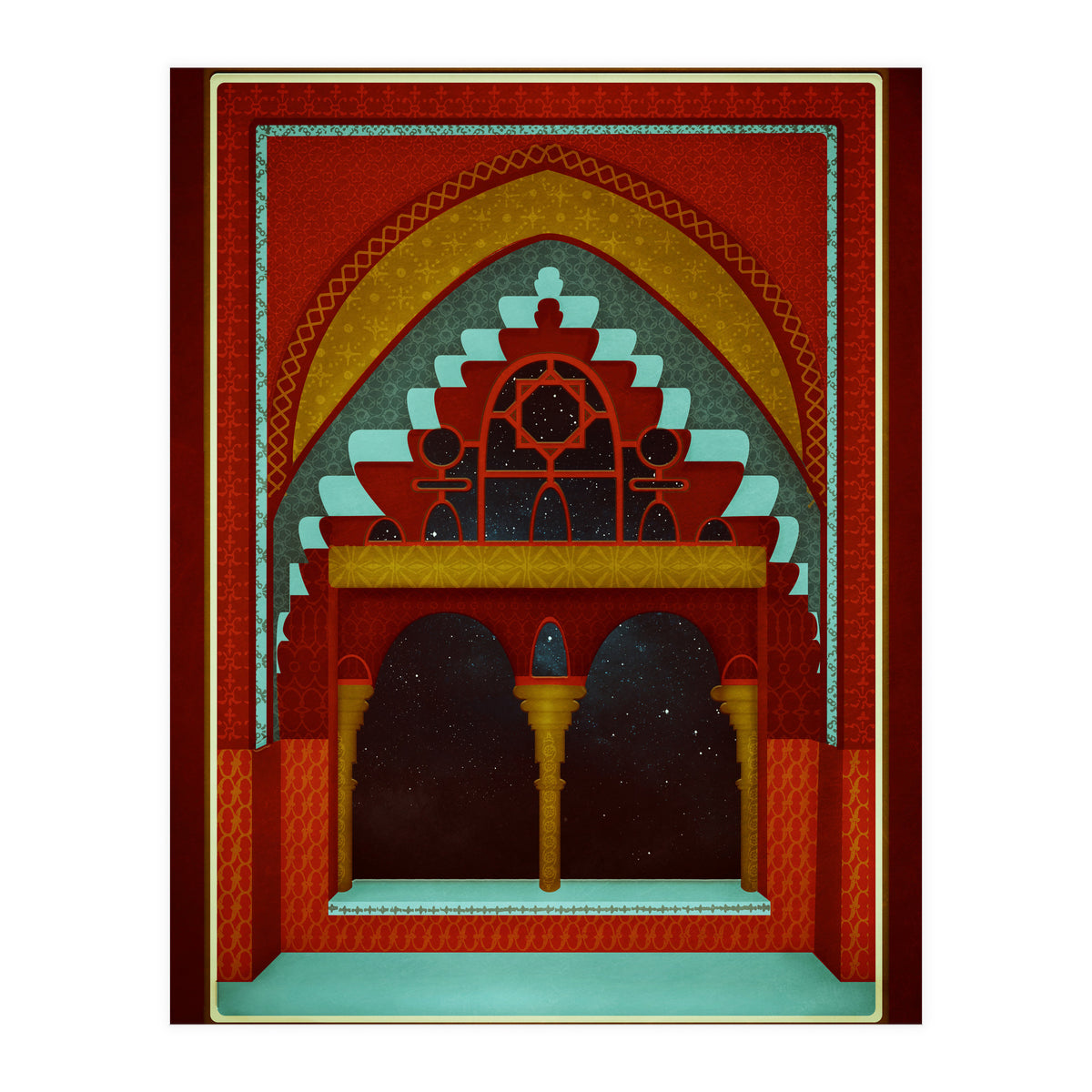 Window in the Alhambra (Print Only)