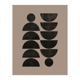 Mid-Century Modern No.30 - Woodblock Print (Print Only) thumbnail