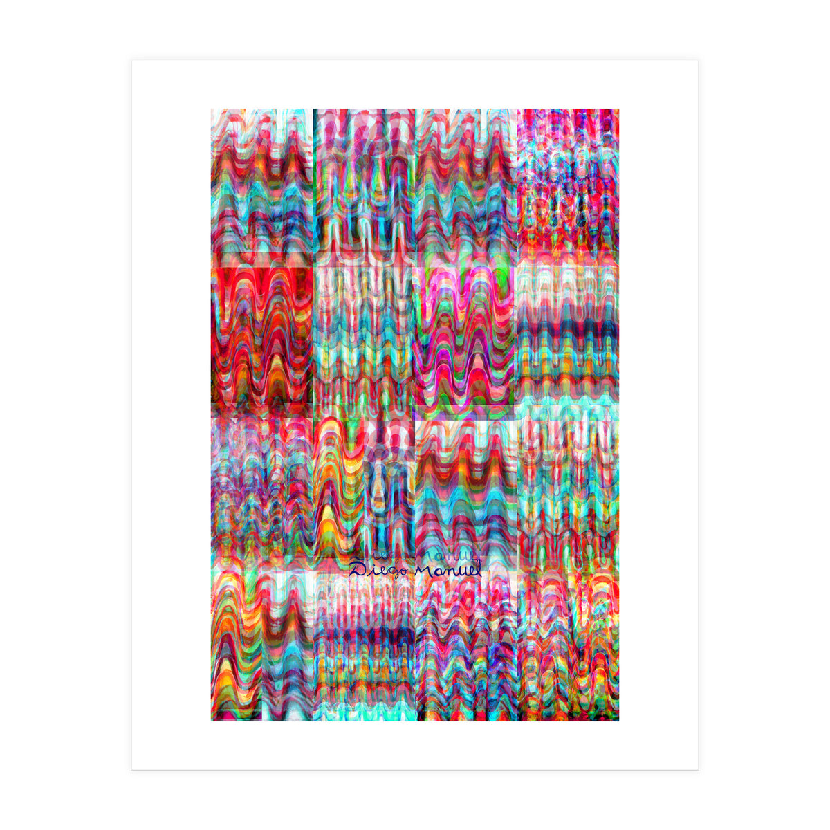 Pop abstract color full (Print Only)