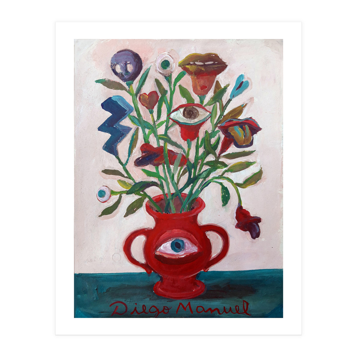 Florero Con 1 Rayo (Print Only)