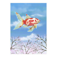 Flying goldfish (Print Only)