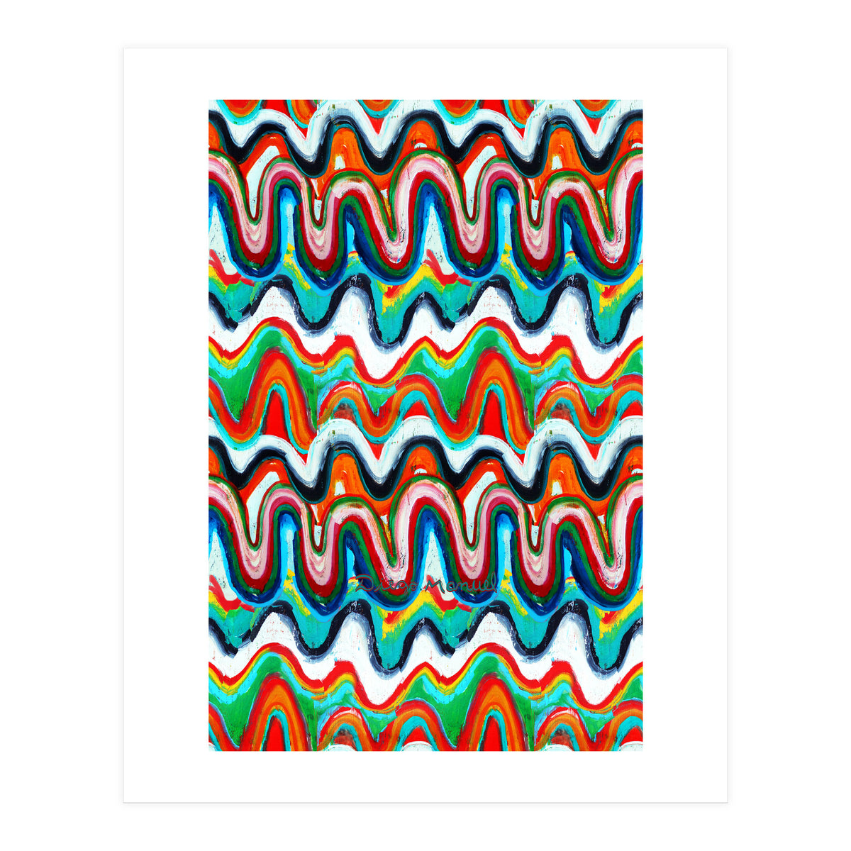 Pop Abstract A 17 (Print Only)