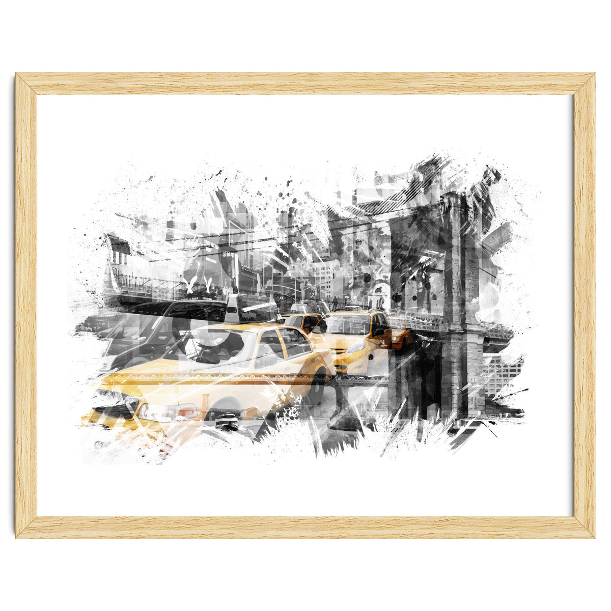 Modern Art NYC Collage