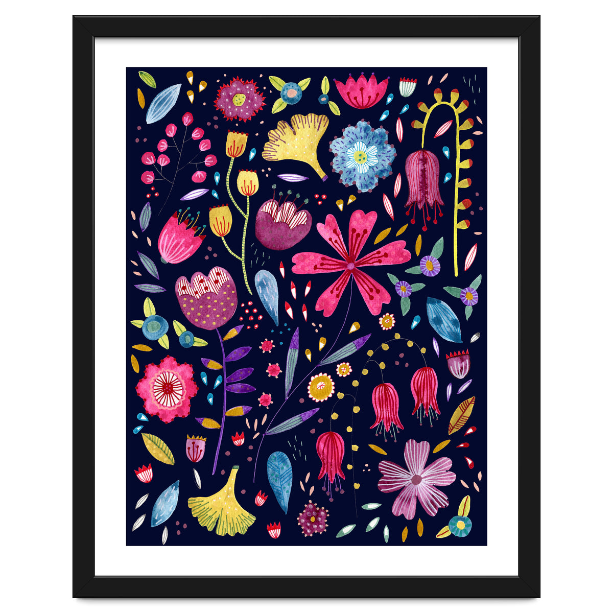 Autumn Hedgerow Dark