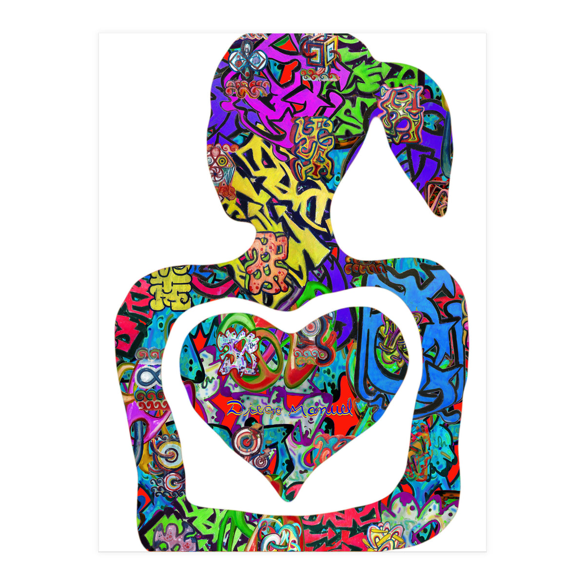 Mujer Digital 3 8 (Print Only)