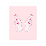 Fingers crossed (Print Only) thumbnail