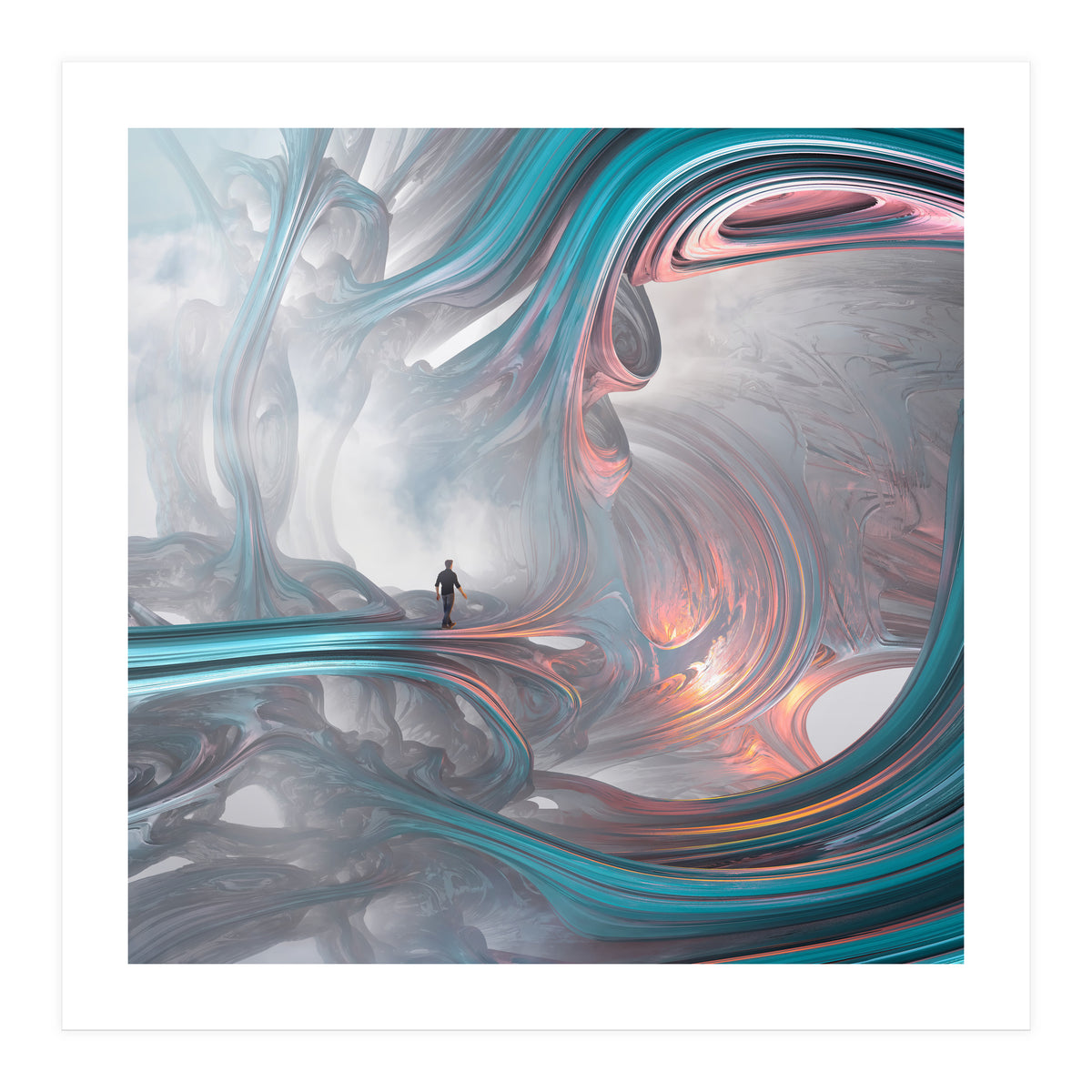 Fractal 1 (chloroform) (Print Only)