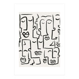 Faces Drawing (Print Only) thumbnail