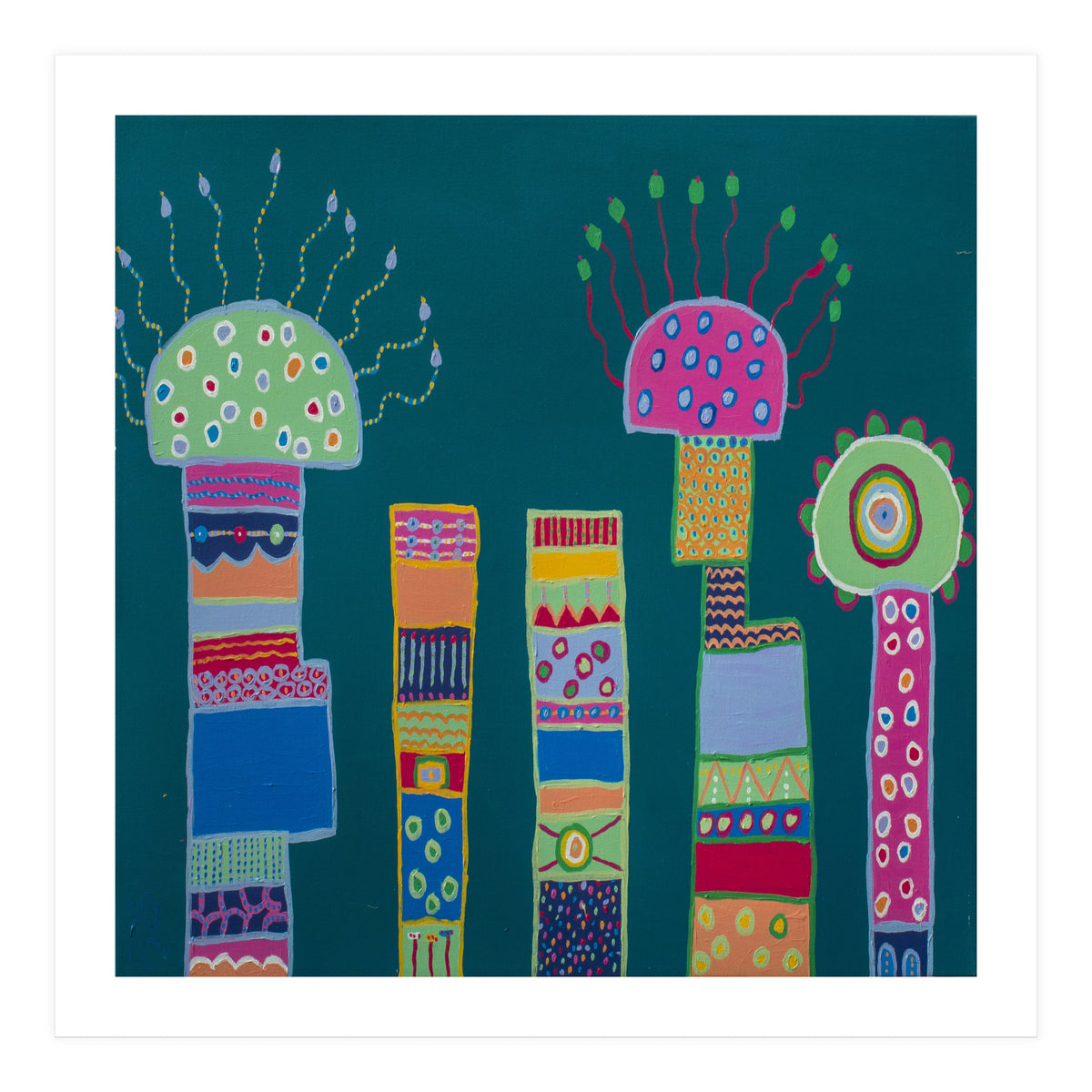 Buildings In Harmony (Print Only)